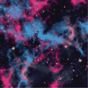 Pop Quiz Lunch Box Little Herschel - 5L - Fuschia Purple Galaxy
